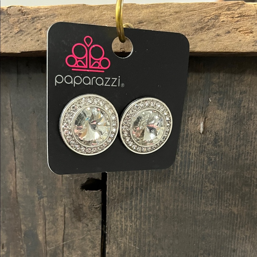 Paparazzi Dazzling Silver Crystal Earrings Bundle!

#7